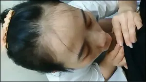 Gấu quảng nam lén lút bú mút cho thằng bồ trong phòng tắm